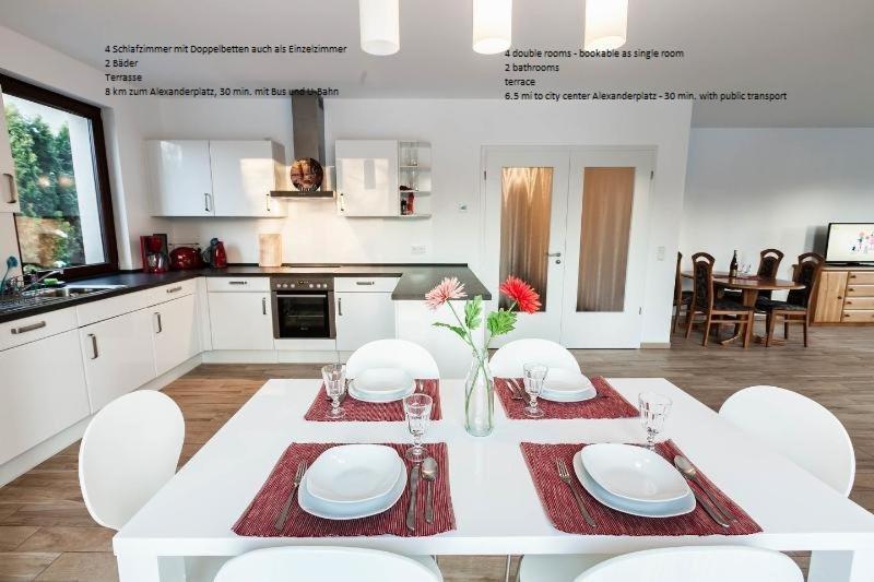 ברלין Ferienwohnung Niederschoenhausen מראה חיצוני תמונה
